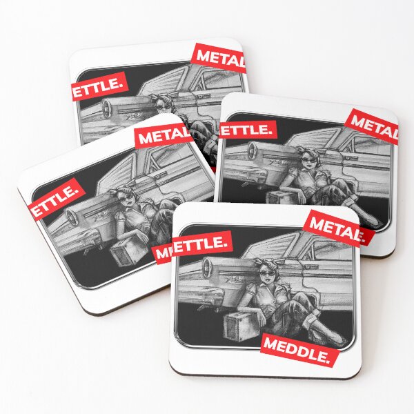 Item preview, Metal. Mettle. Meddle. Series.  designed and sold by A.L. Lummus.