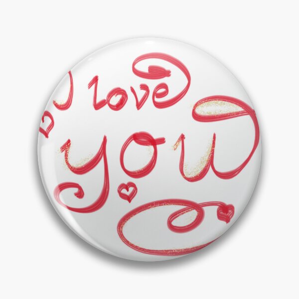 Item preview, I LOVE YOU Handwritten Quote designed and sold by ManifestoDesign.