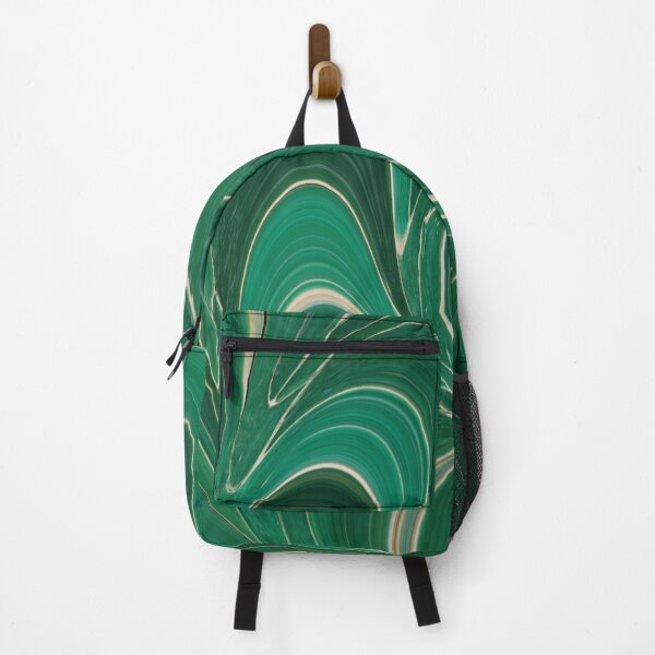 Item preview, Emerald Green Swirl Abstract Liquid Marble Paint Textured Pattern Spiral designed and sold by HopefulFlower.