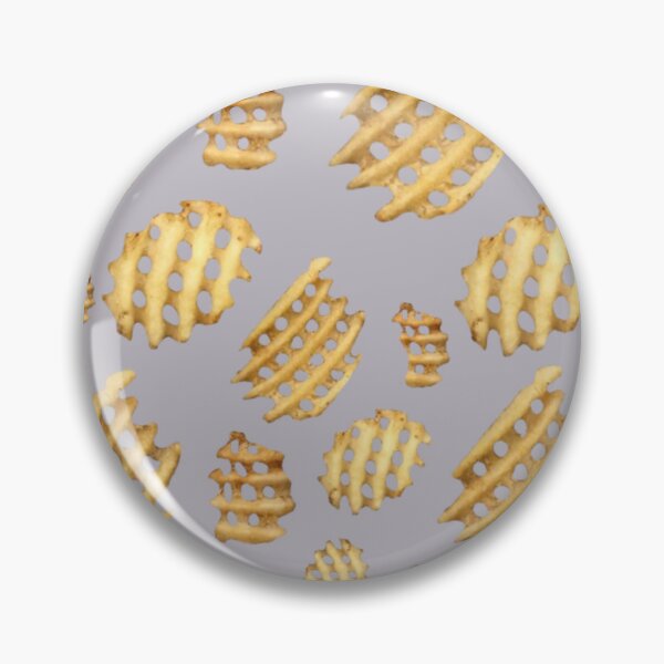 Item preview, Crunchy Waffle Fries Light Purple  designed and sold by GRETKA.