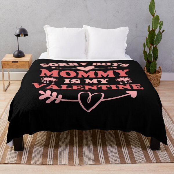 Item preview, Sorry Boys Mommy Is My Valentine - Cute Girl Daughter Valentine's Day Gift Matching Family designed and sold by ohmier.
