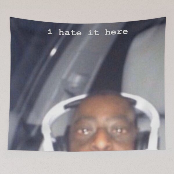 Item preview, Funny Lester Green I hate it here designed and sold by Carinamay.
