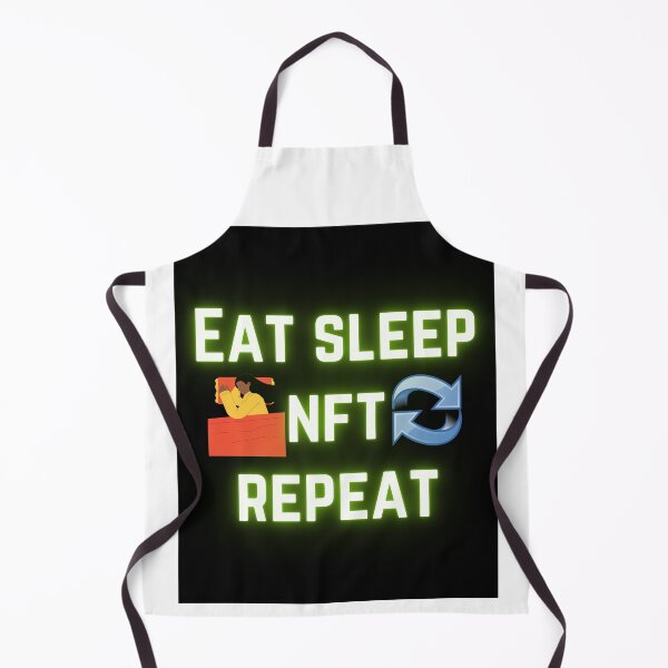 Item preview, Copy of Copy of Eat Sleep NFT Repeat cute Design designed and sold by Shahnawaz Khandesigner.