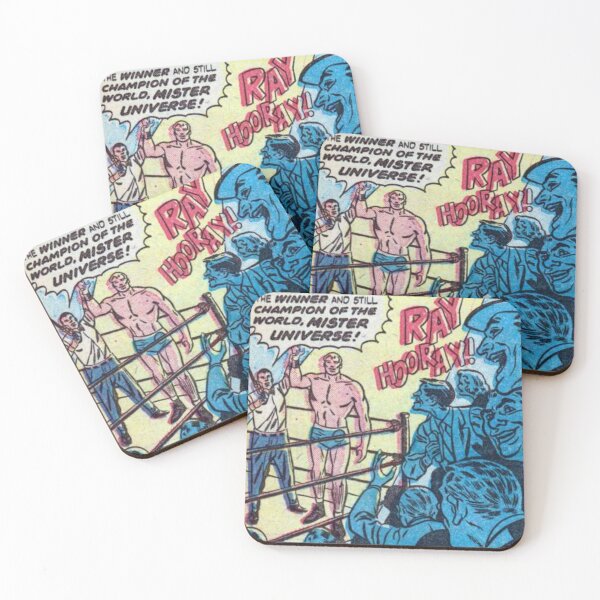 Item preview, Mr Universe retro  vintage wrestling comic 50's (1951) designed and sold by heatedstitches.
