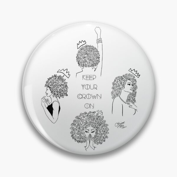 Item preview, Keep Your Crown On (in Black) by Lorisse Es Arte  designed and sold by LorisseEsArte.