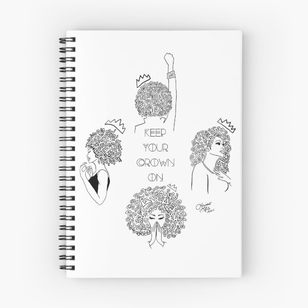 Item preview, Keep Your Crown On (in Black) by Lorisse Es Arte  designed and sold by LorisseEsArte.