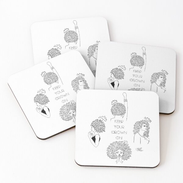 Item preview, Keep Your Crown On (in Black) by Lorisse Es Arte  designed and sold by LorisseEsArte.