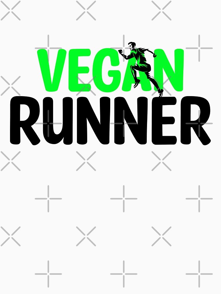 Discover Vegan Runner Funny Vegan Jogging Running Saying T-Shirt