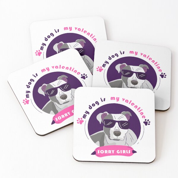 Item preview, Sorry girls my dog is my valentine designed and sold by KAG Studio.