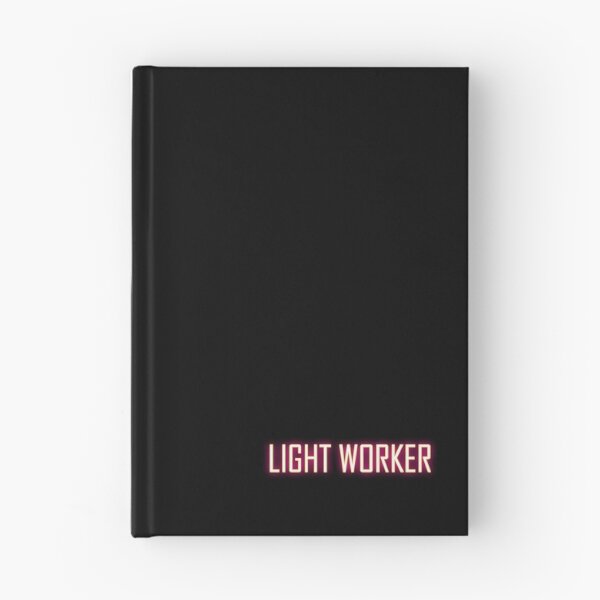 Item preview, Light Worker in Pink Neon - Angelic Quote designed and sold by Bennymp.