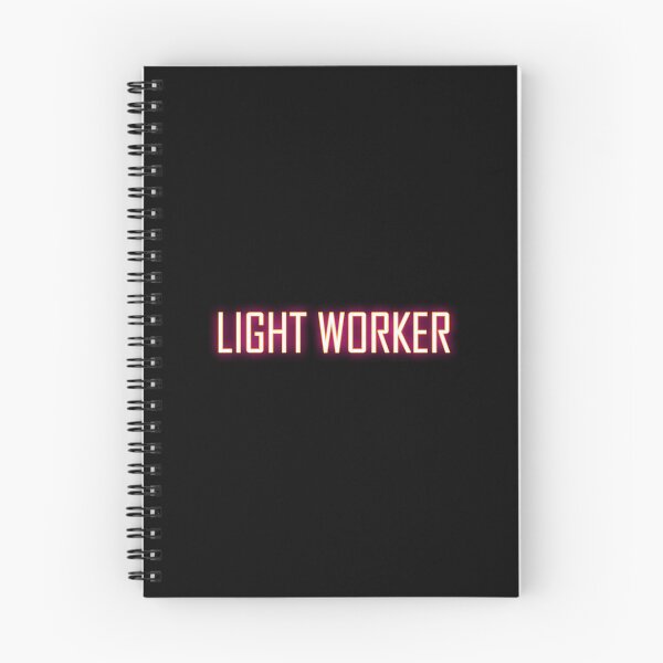Item preview, Light Worker in Pink Neon - Angelic Quote designed and sold by Bennymp.
