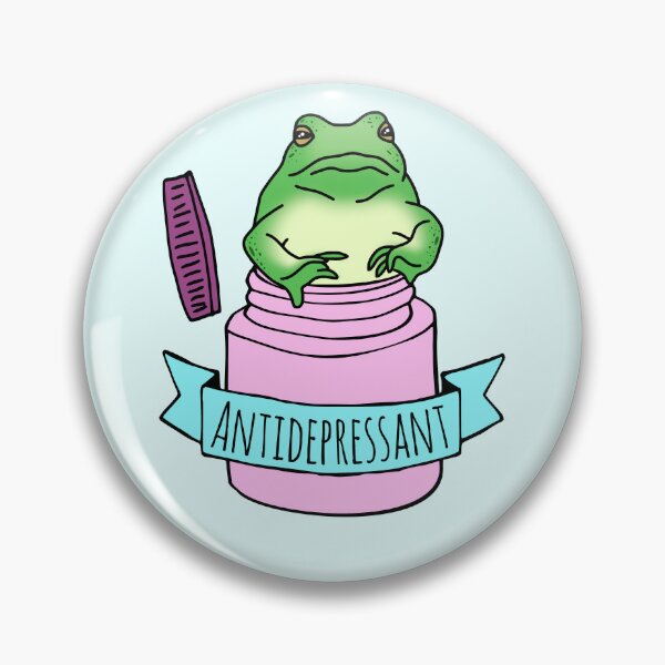 Item preview, Antidepressant Frog designed and sold by FandomizedRose.