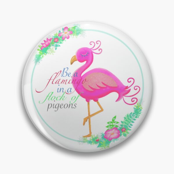 Item preview, Be a flamingo designed and sold by Manxcraft.