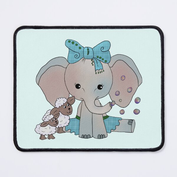Aperçu de l'œuvre Éléphant et mouton créée et vendue par Blumchen.