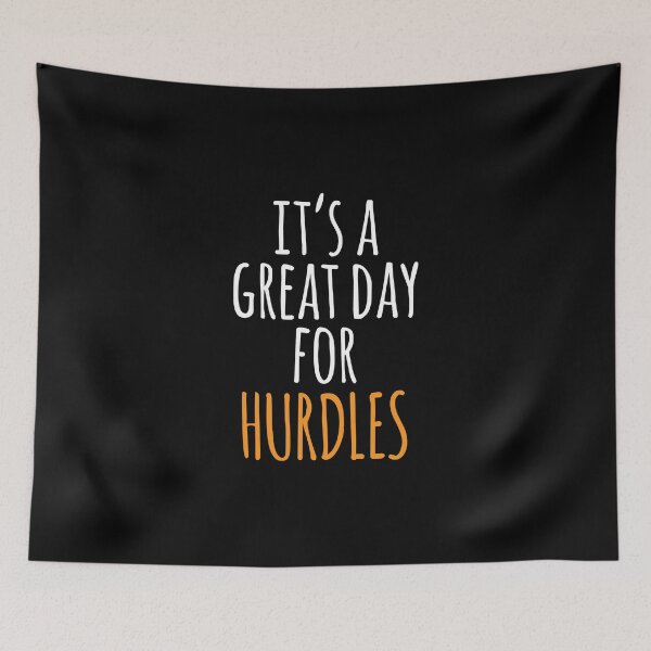 Item preview, It's a Great Day for Hurdles designed and sold by kindxinn.