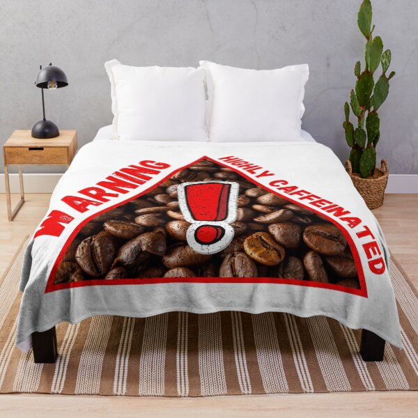 Item preview, Warning Highly Caffeinated designed and sold by LuckyKermit.