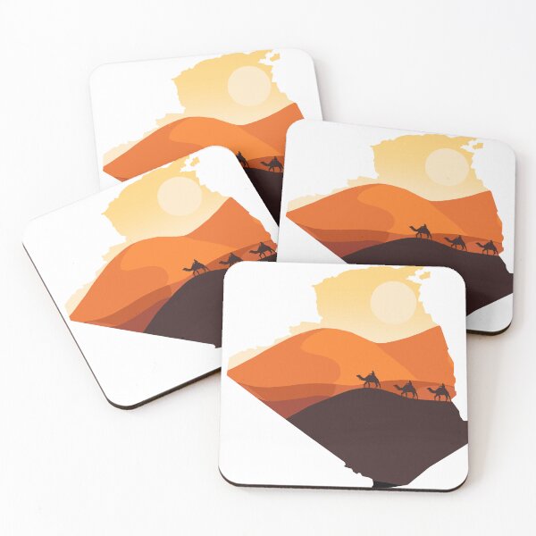 Item preview, Algeria map and landscape designed and sold by landscapeworlds.