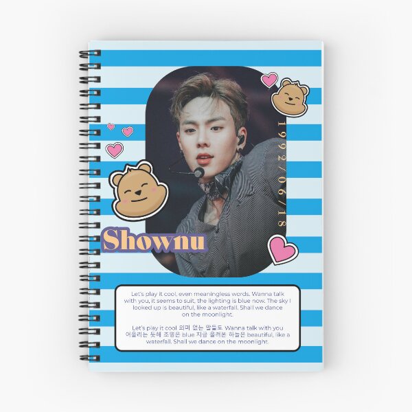 Item preview, Shownu Birthday Poster designed and sold by Juhara-Ahmed.