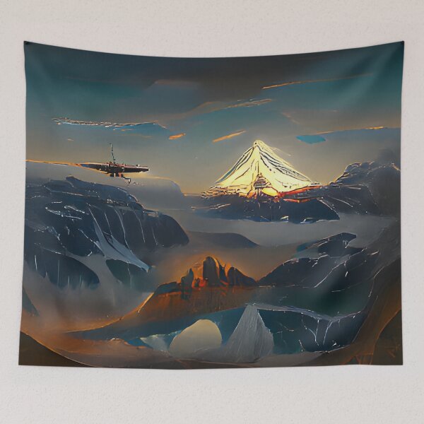 Item preview, Peaceful Mountain designed and sold by AwenS.