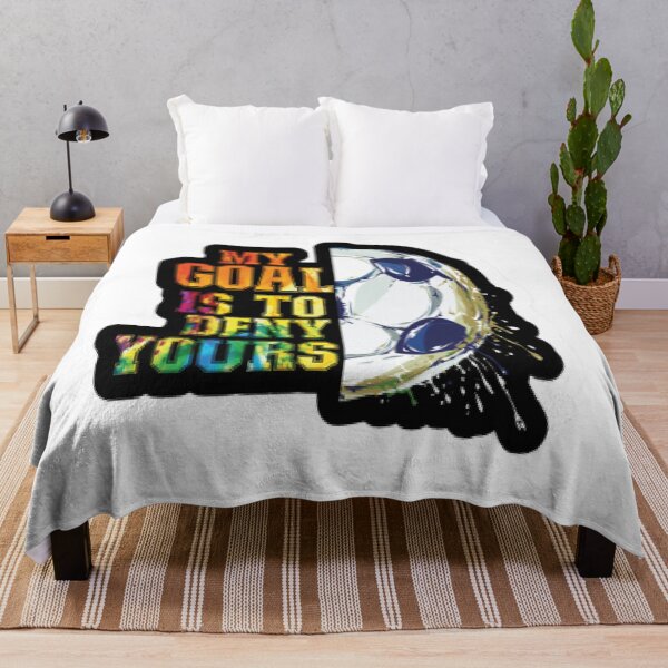 Item preview, My Goal Is To Deny Yours Soccer Goalie Distressed designed and sold by Karamshooop.
