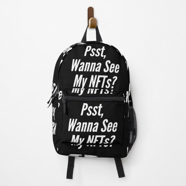 Item preview, Psst, Wanna See My NFTs? (white) designed and sold by NonStopFlights.