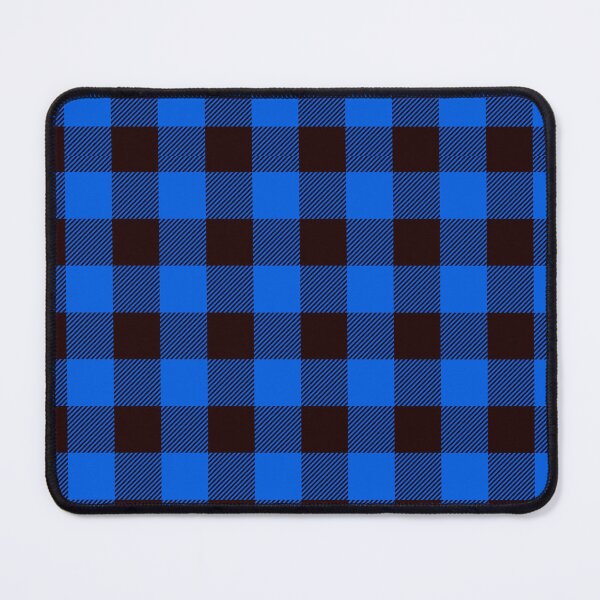 Item preview, Blue black tartan patterns - checkerboard style and seamless background designed and sold by The-Meraki-Man.