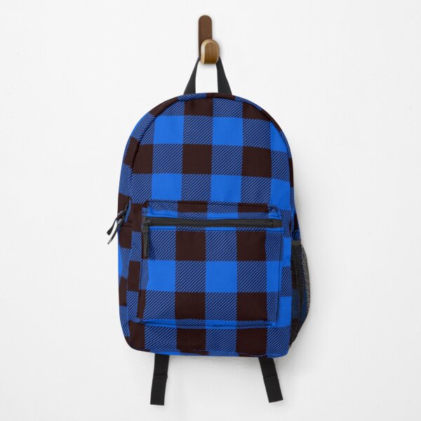 Item preview, Blue black tartan patterns - checkerboard style and seamless background designed and sold by The-Meraki-Man.