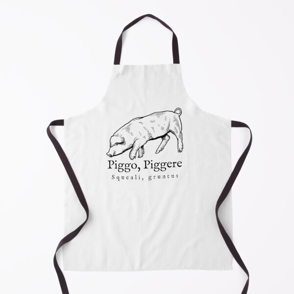 Item preview, Funny Latin Student Piggo Piggere Squeali Gruntus, Old Latin Language Joke designed and sold by IceCreamMuseum.
