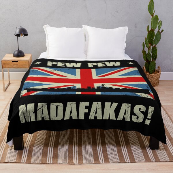 Item preview, Pew Pew Madafaka's HMS HOOD designed and sold by NicGrayGraphic.