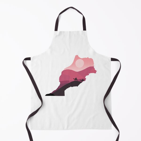 Item preview, Morocco, map and landscape designed and sold by landscapeworlds.