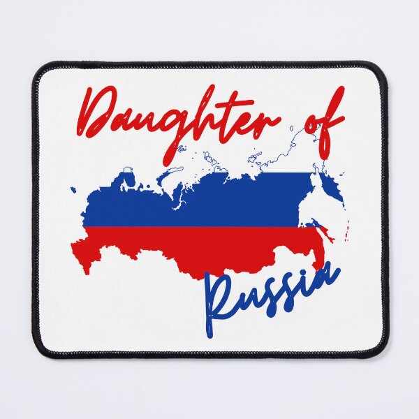Item preview, Daughter of Russia Map Flag designed and sold by NovawayDirect.