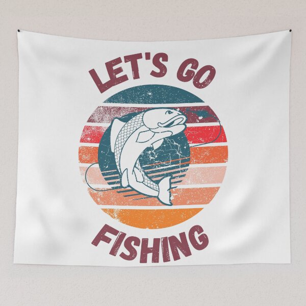 Item preview, Let's Go Fishing designed and sold by LuckyKermit.