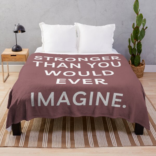 Item preview, STRONGER THAN YOU WOULD EVER IMAGINE designed and sold by successmom.