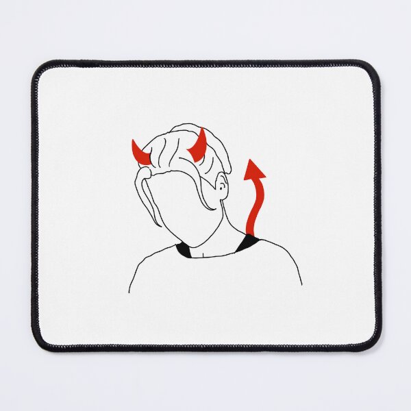 Item preview, Addison Montgomery 'Satan' Drawing designed and sold by JunkieBFFs.