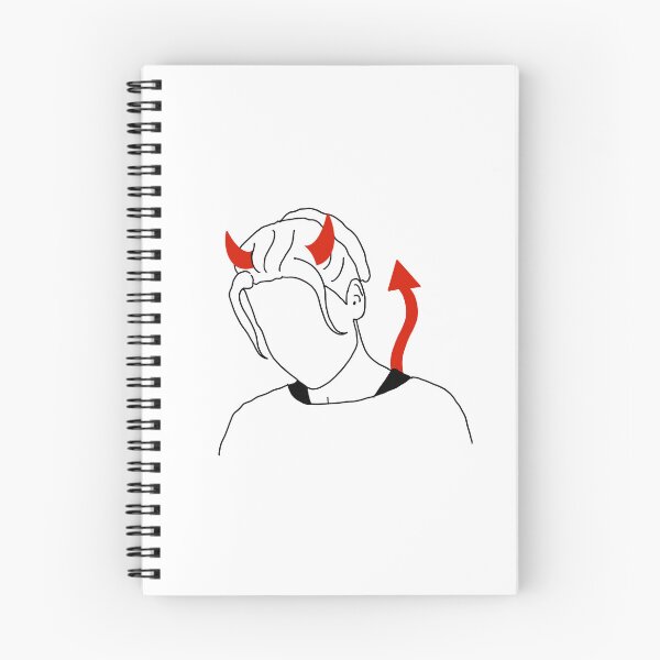 Item preview, Addison Montgomery 'Satan' Drawing designed and sold by JunkieBFFs.