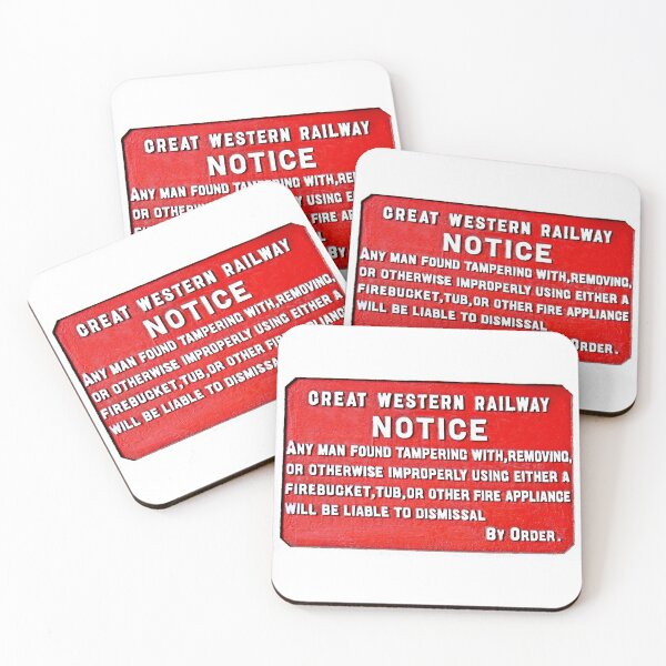 Item preview, Vintage Great Western Railway Fire bucket sign designed and sold by Random Railways.