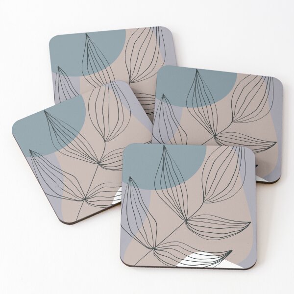 Item preview, Abstract Botanical Art Minimal Line Art designed and sold by AlexaGraphs.