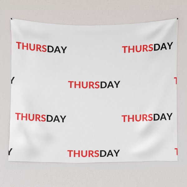 Item preview, THURSDAY designed and sold by RobbiesMusic.