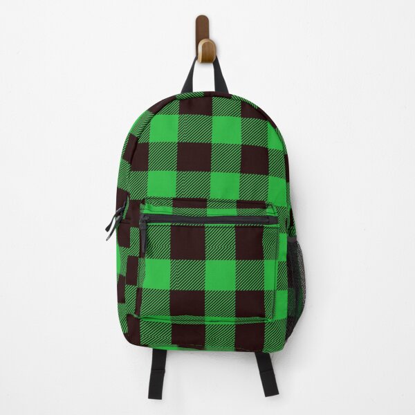 Item preview, Green black tartan patterns - checkerboard style and seamless background designed and sold by The-Meraki-Man.