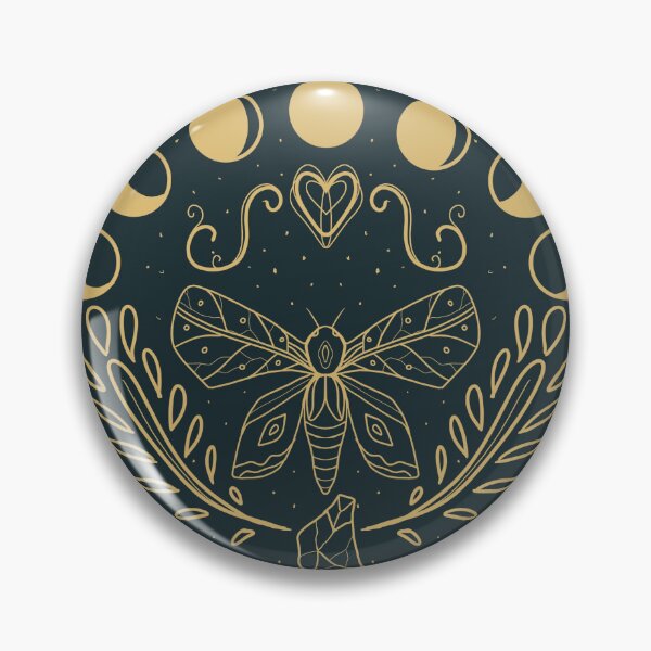 Item preview, Golden Moth Moon Phase designed and sold by Jessishereblehh.