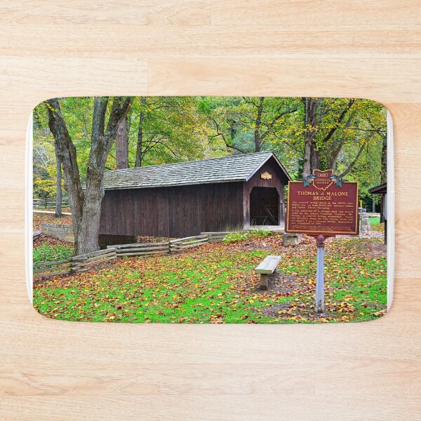 Item preview, Thomas J Malone Covered Bridge Beaver Creek State Park Ohio East Liverpool Ohio designed and sold by LisaWootenPhoto.