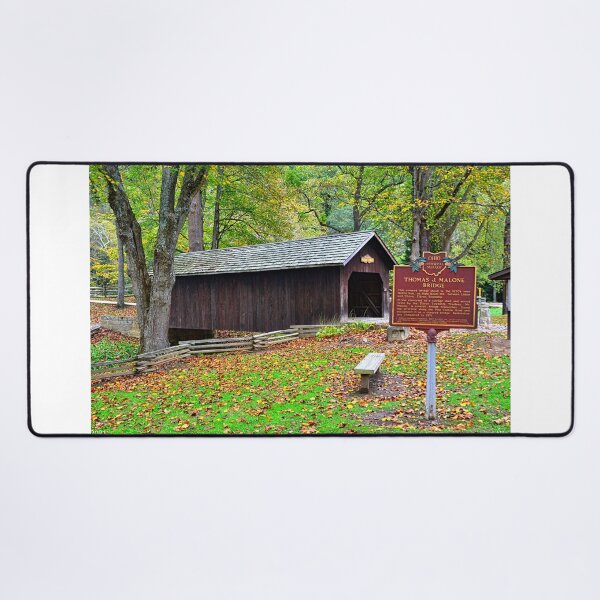 Item preview, Thomas J Malone Covered Bridge Beaver Creek State Park Ohio East Liverpool Ohio designed and sold by LisaWootenPhoto.