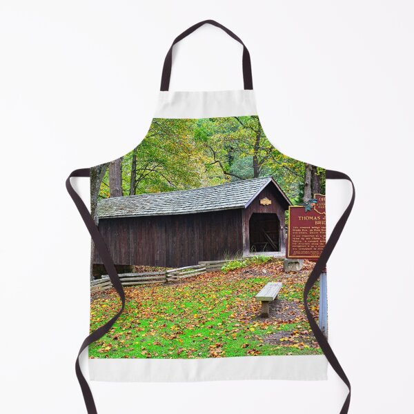 Item preview, Thomas J Malone Covered Bridge Beaver Creek State Park Ohio East Liverpool Ohio designed and sold by LisaWootenPhoto.