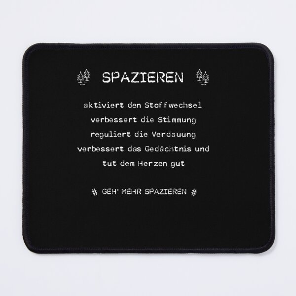 Item preview, Spazieren - Hält Körper und Geist gesund designed and sold by Shirt-Designs.