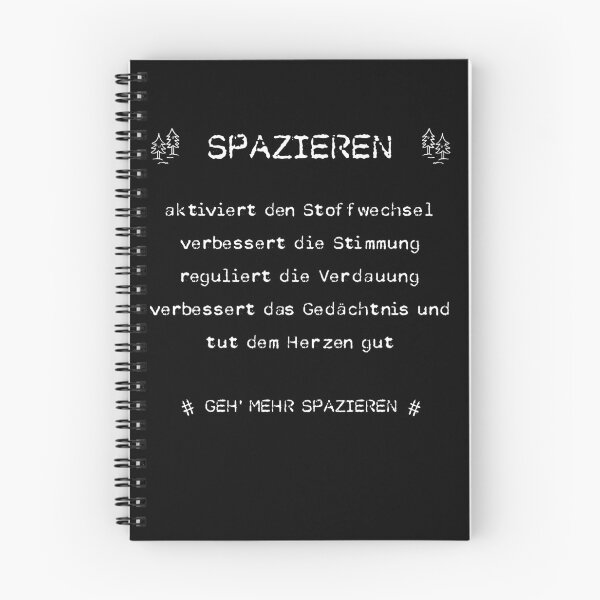 Item preview, Spazieren - Hält Körper und Geist gesund designed and sold by Shirt-Designs.