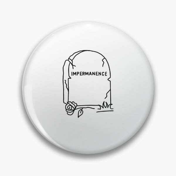 Item preview, Amelia Shepherd 'Impermanence' Quote designed and sold by JunkieBFFs.
