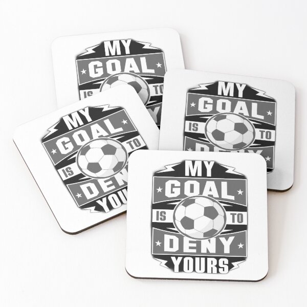Item preview, My Goal Is To Deny Yours Soccer Goalie Distressed designed and sold by Karamshooop.