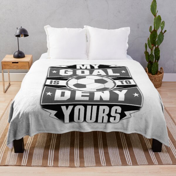 Item preview, My Goal Is To Deny Yours Soccer Goalie Distressed designed and sold by Karamshooop.