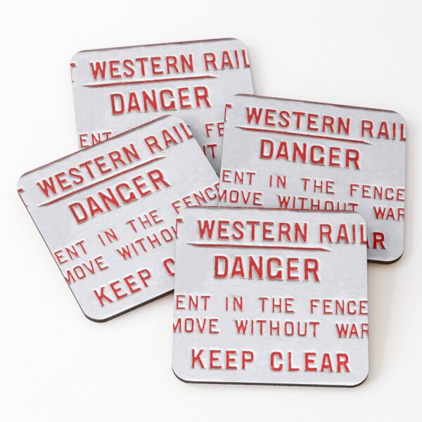 Item preview, Vintage Great Western Railway warning sign designed and sold by Random Railways.