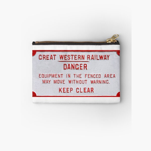 Item preview, Vintage Great Western Railway warning sign designed and sold by Random Railways.